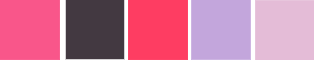ロイヤルローズ プルミエール 安ピカッタイプ(FIT-228AZ)のカラーバリエーション一覧(ホットピンク×ホットピンク,チョコ×チョコ,チェリー×チェリー,ラベンダー×ラベンダー,ベビーピンク×ベビーピンク)